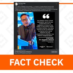 FACT CHECK: Fake quote from diabetes expert used to promote Glufarelin