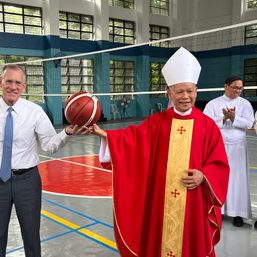 Dialogue at work: Mormons help renovate Catholic seminary gym in Philippines
