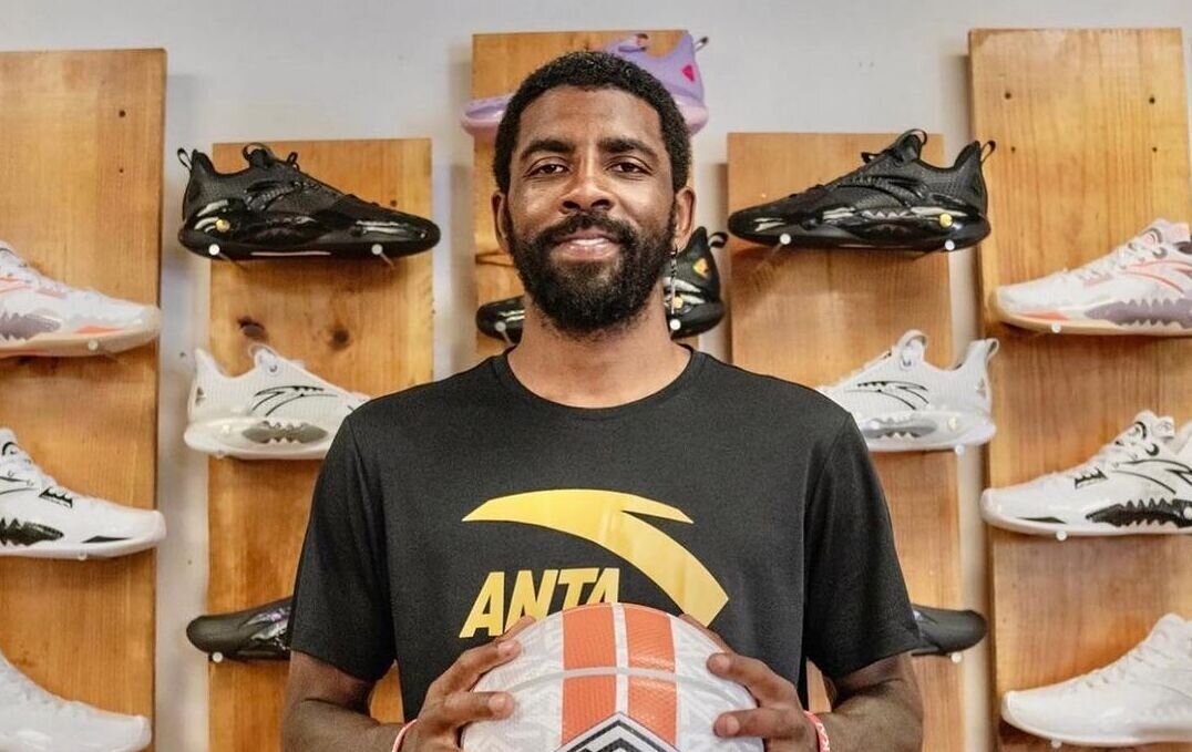 LOOK: Kyrie Irving formalizes partnership with Chinese sports brand ANTA