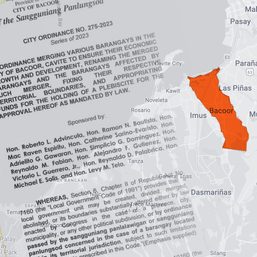 FAST FACTS: July 29 plebiscite to merge, rename barangays in Bacoor, Cavite