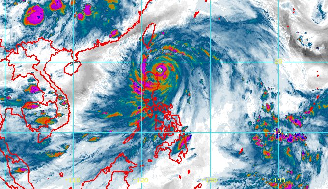 Babuyan Islands under Signal No. 5 as Super Typhoon Egay maintains strength