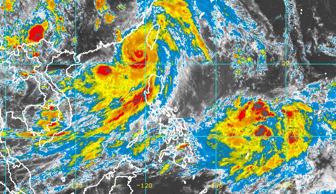 Typhoon Egay moving away from PAR but still enhancing southwest monsoon