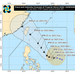 Tropical Storm Egay may rapidly intensify within 72 hours, says PAGASA thumbnail