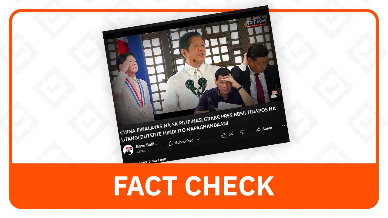 FACT CHECK: No mention of ending foreign loans in Marcos’ Maharlika speech