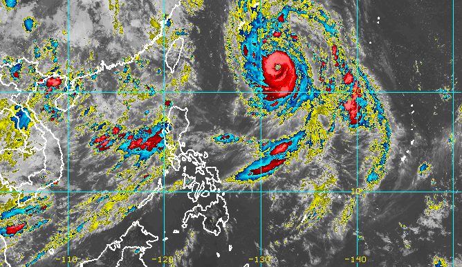 Typhoon Falcon maintains strength; no letup in monsoon rain