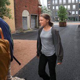 Greta Thunberg fined for disobeying police order – report