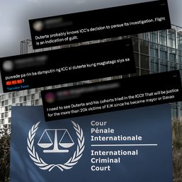 After ICC decision on Philippine gov’t appeal, netizens anticipate justice
