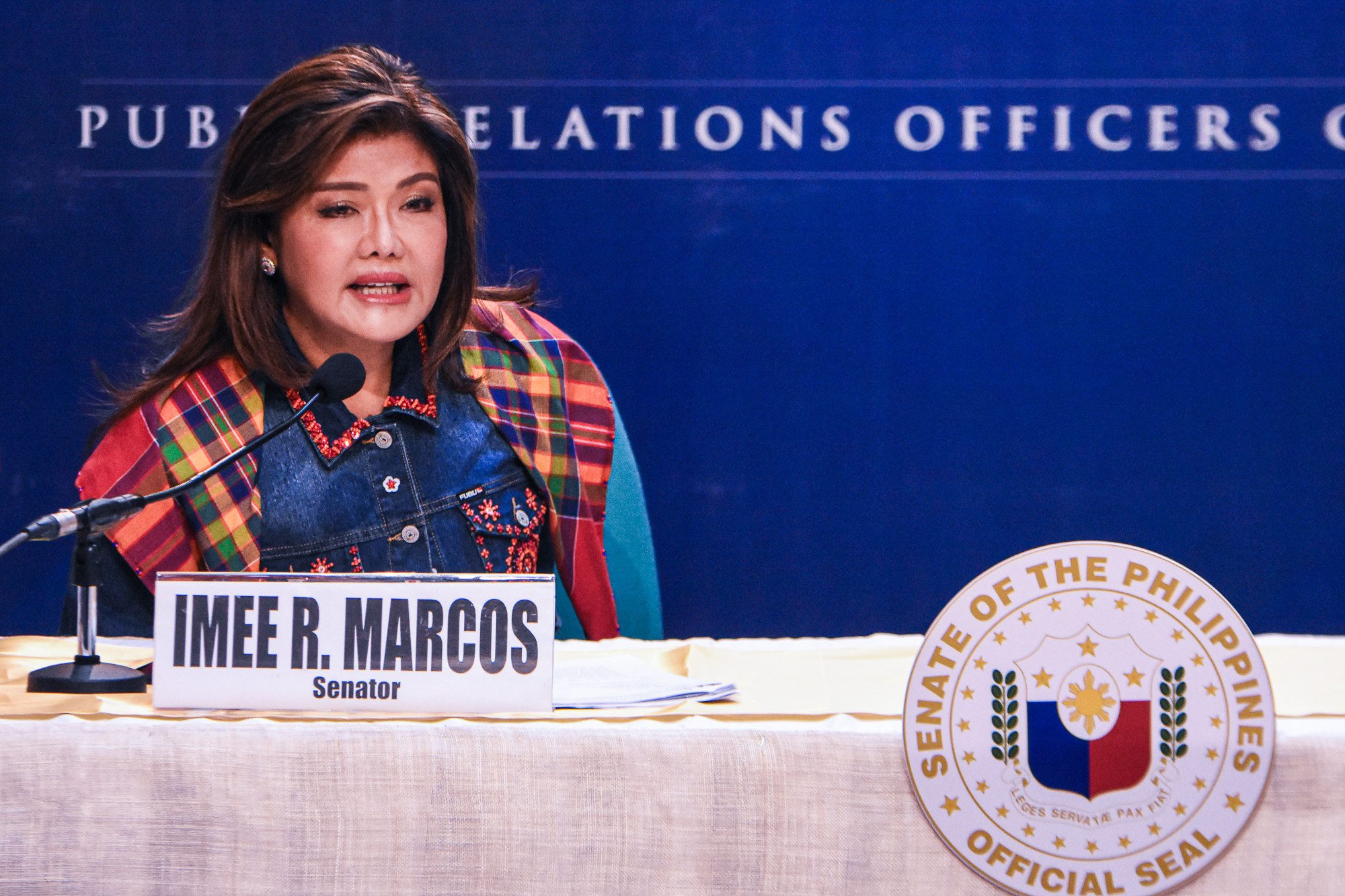 ‘Ang laking kahihiyan’: Imee Marcos says PH gov’t shouldn’t cooperate with ICC
