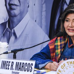Imee’s choice: Through thick and thin, I’ll stick with the Dutertes