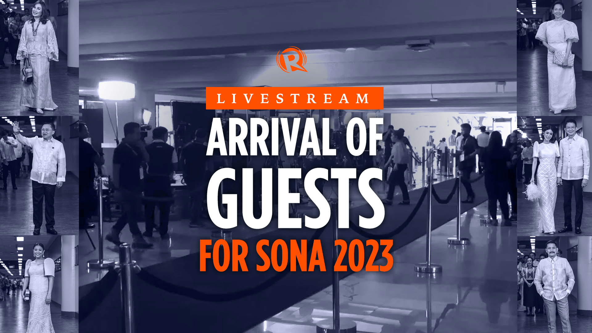LIVE: Arrival of guests for SONA 2023
