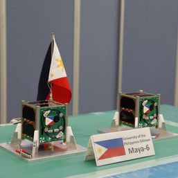 Pinoy pride: Maya-5 and Maya-6 satellites launched into space