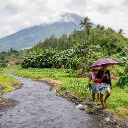 Looming rain from Egay may trigger Mayon Volcano lahar, warns Phivolcs