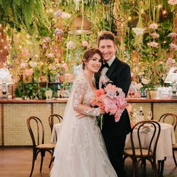 ‘Still can’t believe it’: Nathalie Hart is married 