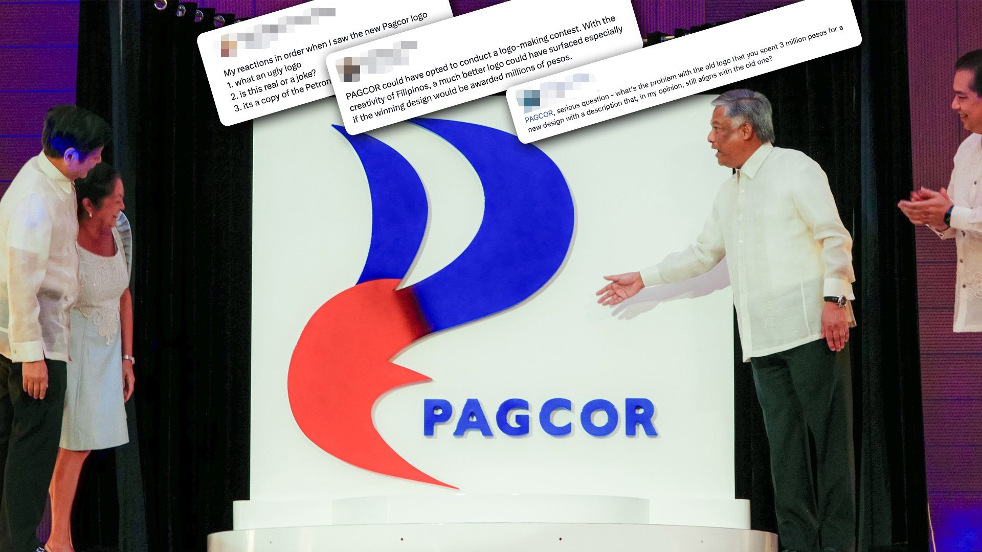Another rebranding gone wrong? Netizens suggest better Pagcor logo designs