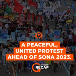 Rappler Recap: A peaceful, united People’s SONA