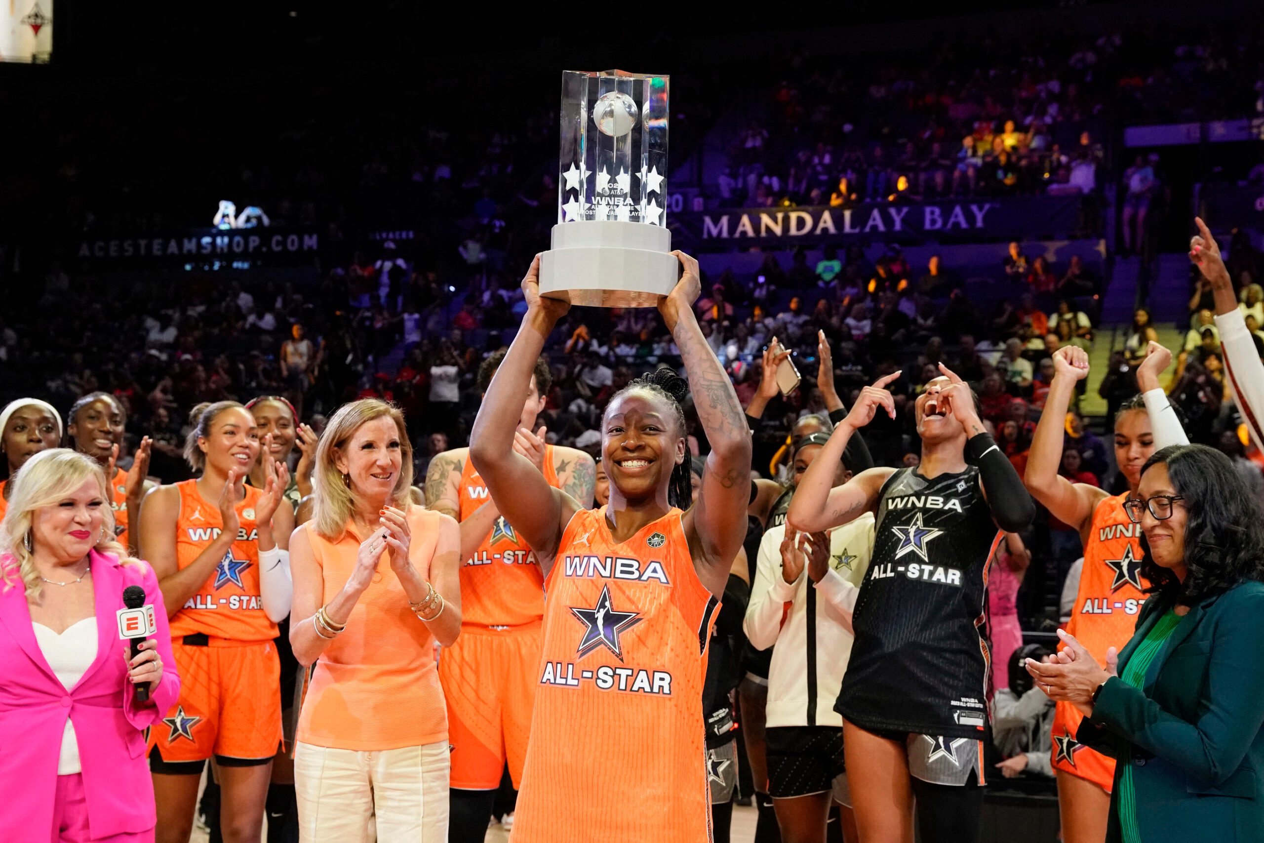 Team Stewart outguns Team Wilson behind MVP Jewell Loyd in WNBA All-Star