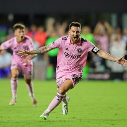 Lionel Messi nets free-kick winner in Inter Miami debut