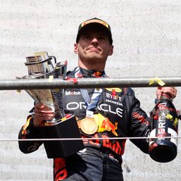 ‘It’s broken again’: Another Red Bull trophy hits the floor