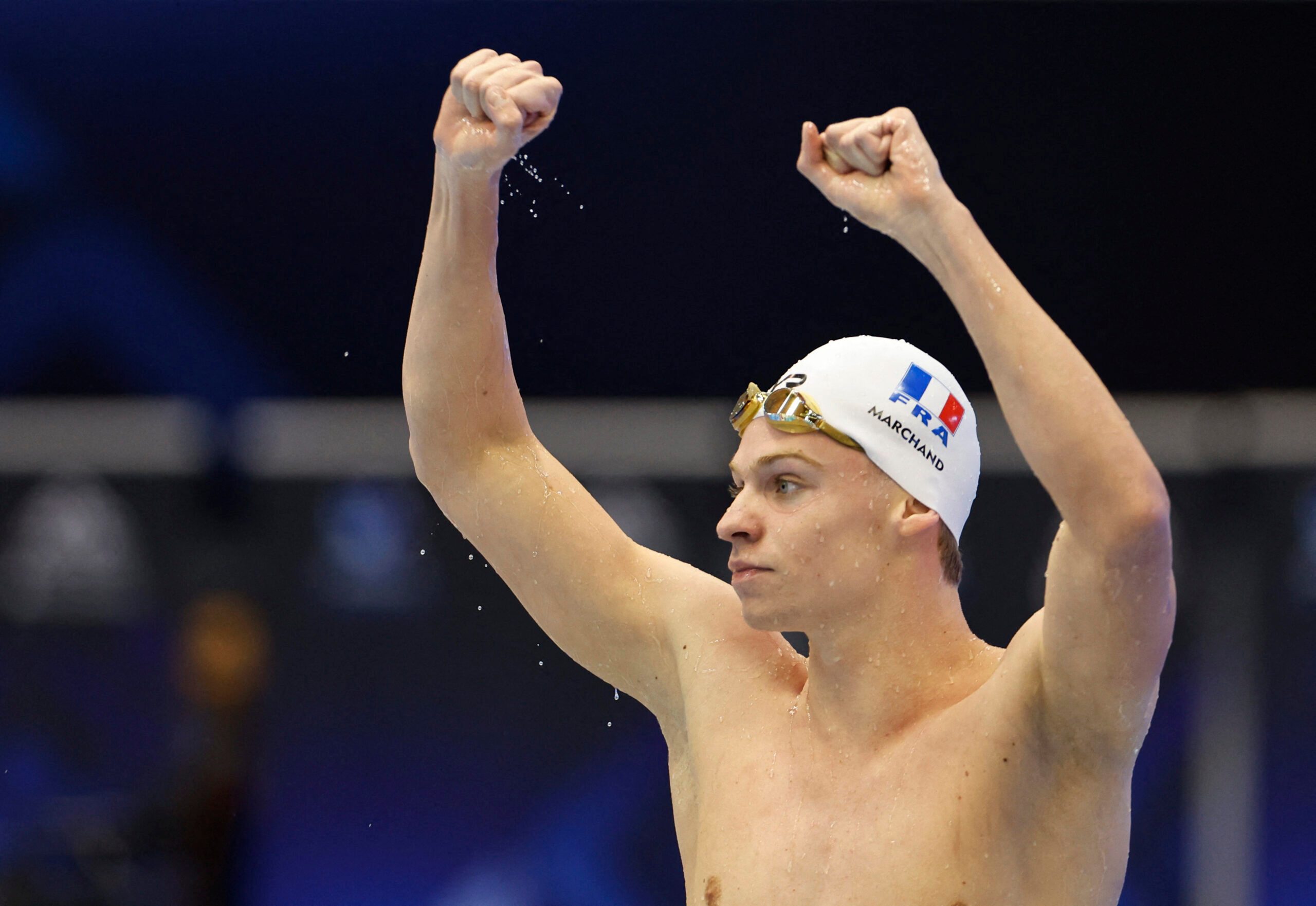 French torpedo Marchand smashes Phelps' 15-year record at worlds