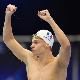 French torpedo Marchand smashes Phelps’ 15-year record at worlds