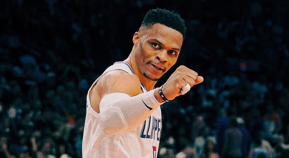 Russell Westbrook looks like a man on a mission with the Clippers