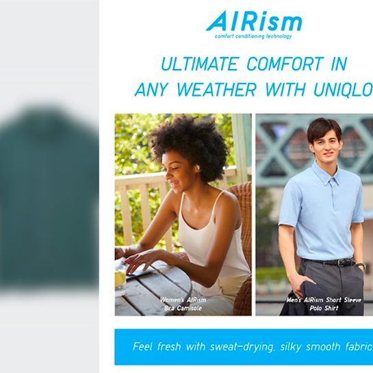 UNIQLO’s new AIRism pieces are all about ultimate comfort at work or school