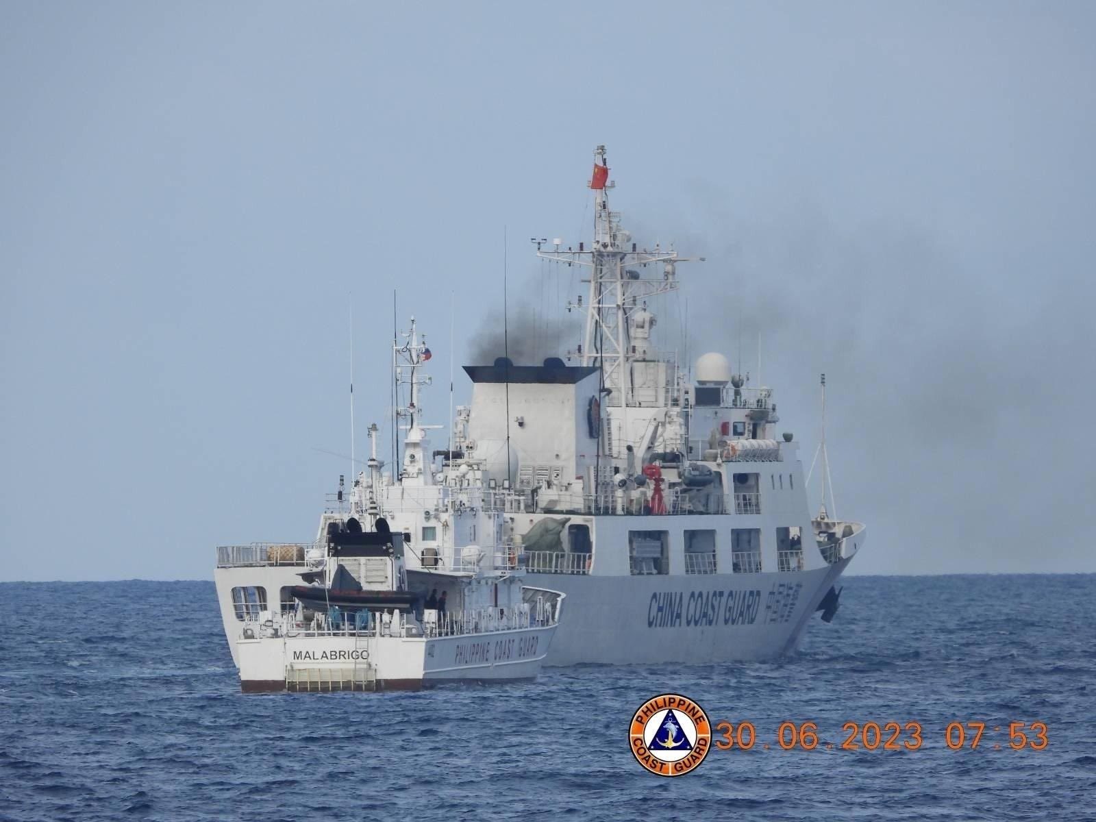 Philippine Coast Guard hits China’s ‘dangerous maneuvers’ en route to Ayungin Shoal