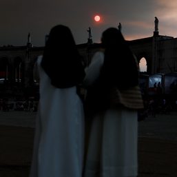 Faithful descend on Portugal’s Fatima shrine to see Pope Francis