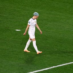 Megan Rapinoe ends FIFA World Cup career on tearful note as Sweden shocks US