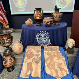 Italy repatriates looted ancient artifacts from the US