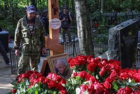 Russia’s Prigozhin buried quietly in hometown of St. Petersburg