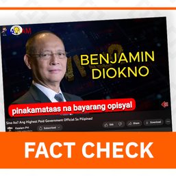 FACT CHECK: Ex-BSP gov Medalla, not Diokno, is highest paid official in 2022