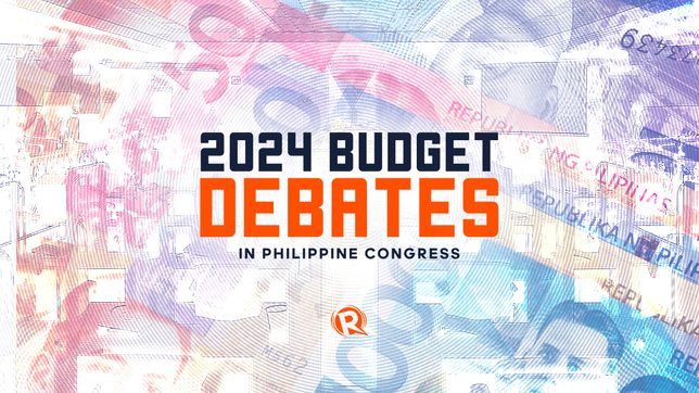 LIVE UPDATES: Debates on the 2024 Philippine national budget