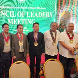 6 BARMM governors, Murad meet for the first time in Davao