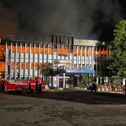 Students organize to aid fire-stricken Colegio de Santa Rita in San Carlos City