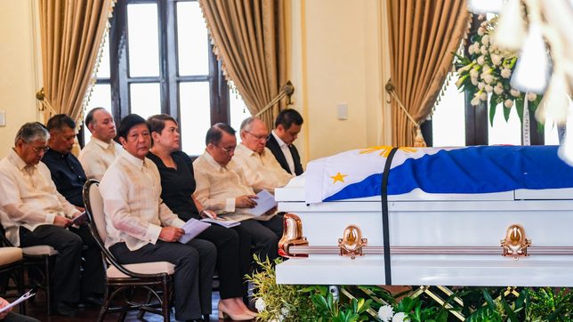Marcos pays tribute to Toots Ople: ‘One of the best people I’ve ever known’