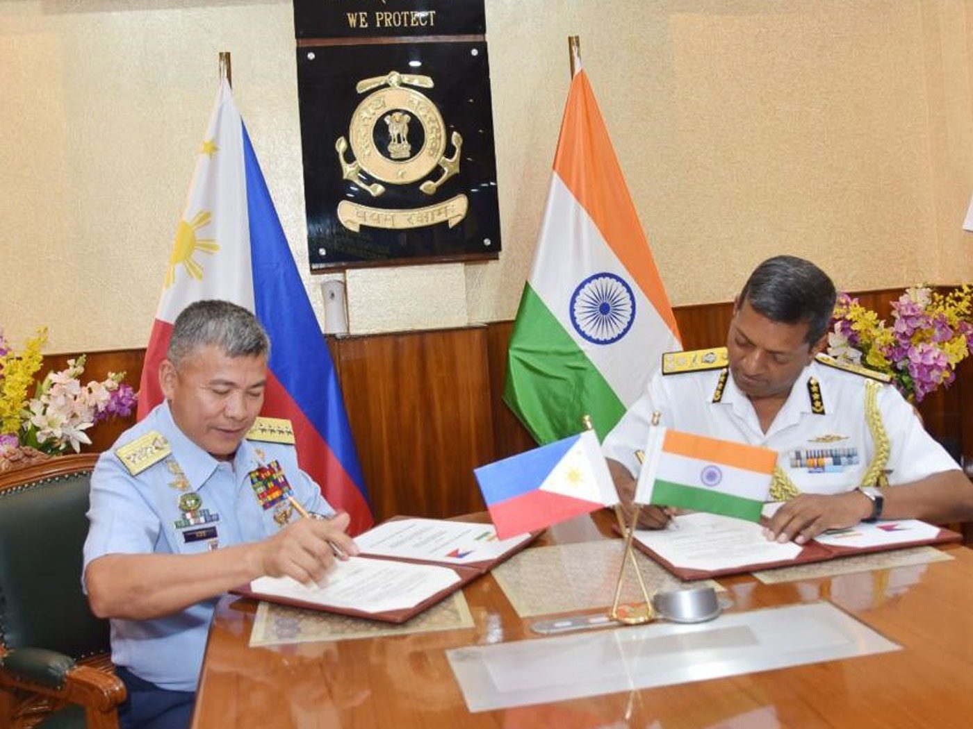 India, Philippine coast guards sign maritime cooperation deal