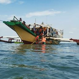 PCG rescues 67 from half-submerged boat in Quezon province