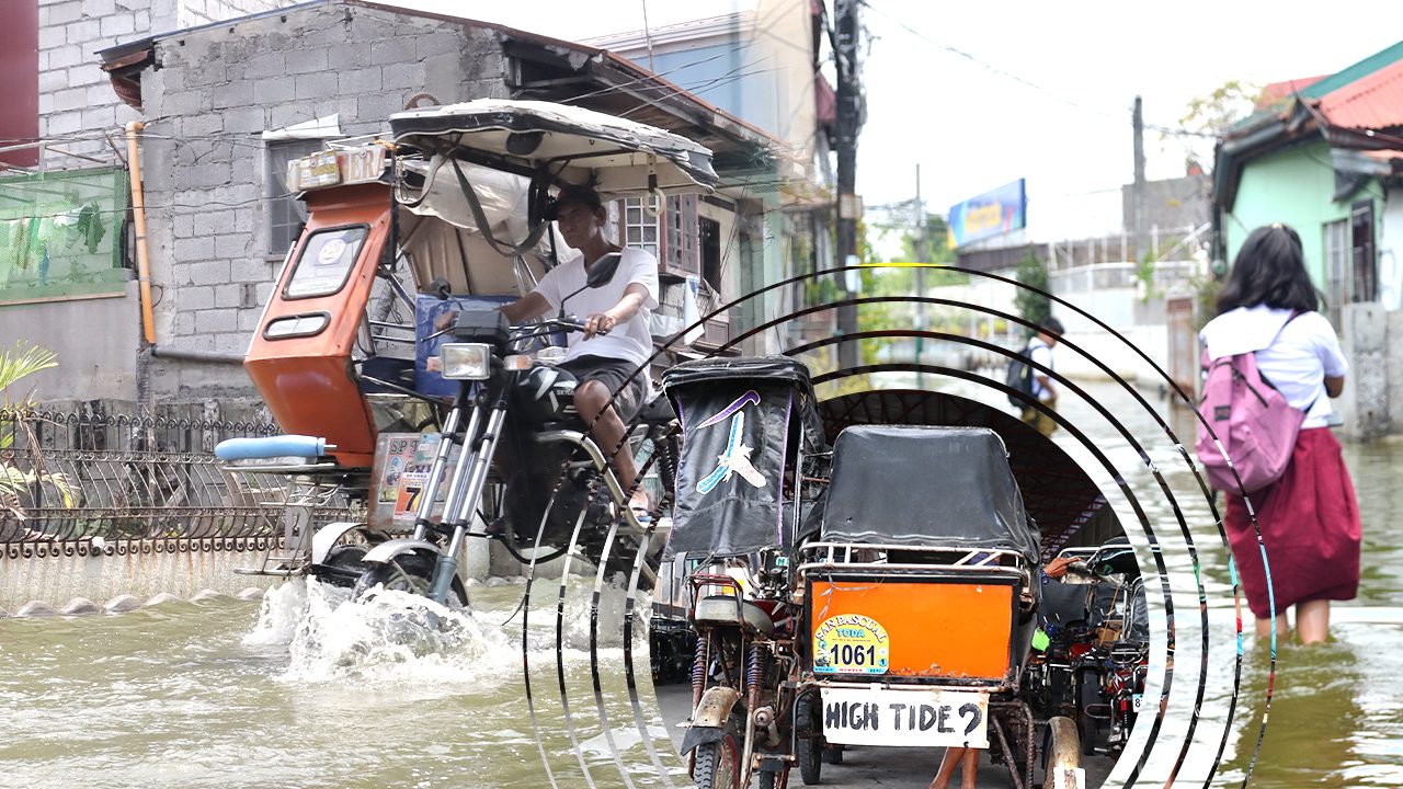 How Bulacan tricycle drivers rise above the coastal flood