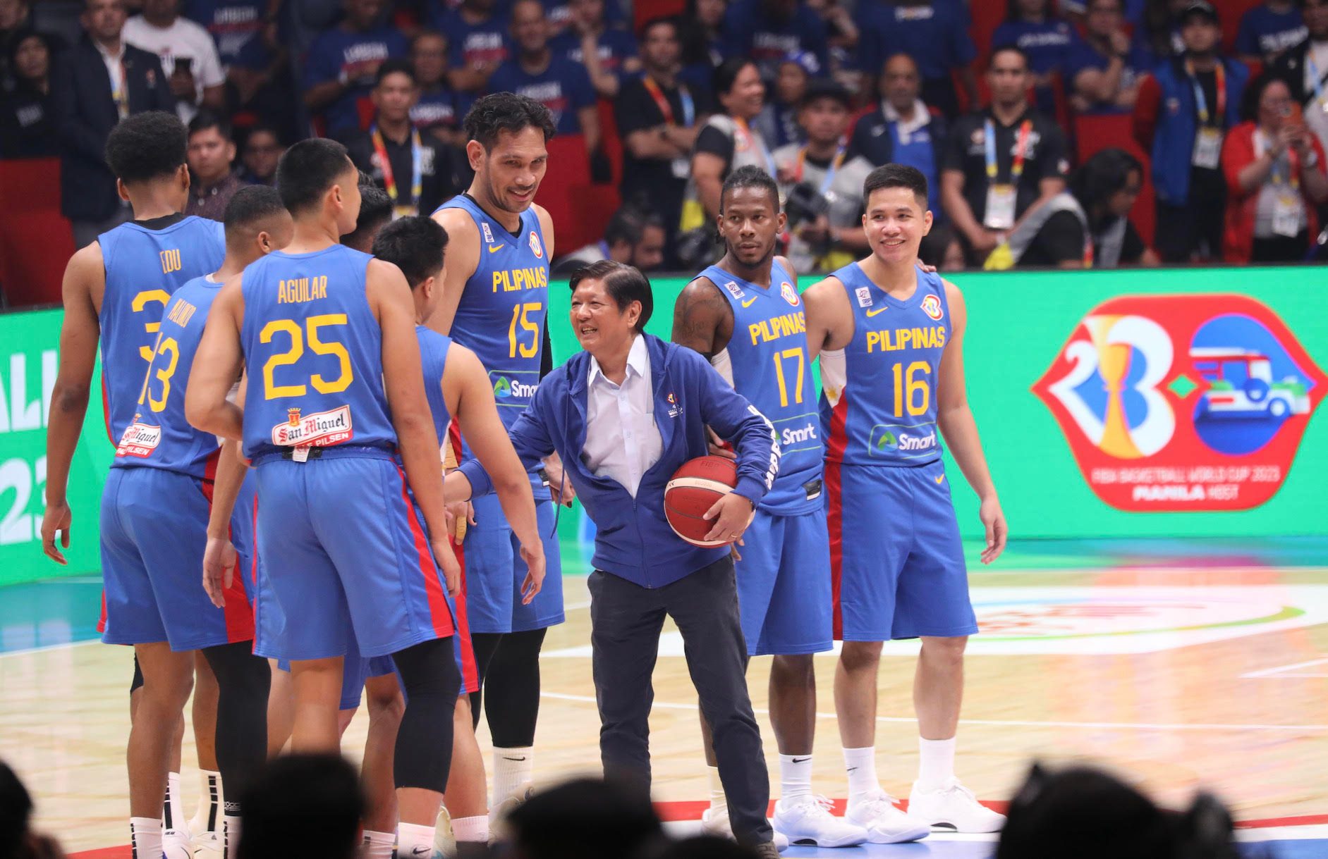 Another Marcos welcomes FIBA World Cup to the Philippines