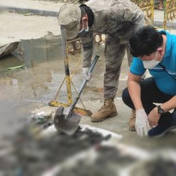 Experts start examination to check suspected human remains in Bilibid