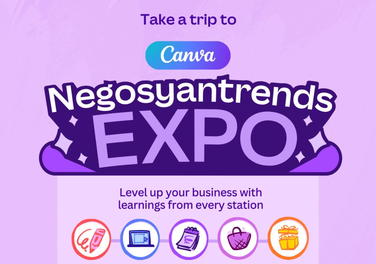 FYI entrepreneurs and freelancers: Canva is holding the first-ever Negosyantrends Expo