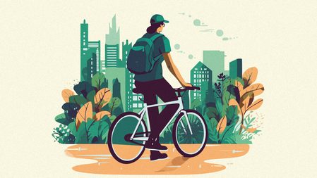 A new generation of young adults is cycling toward greener cities