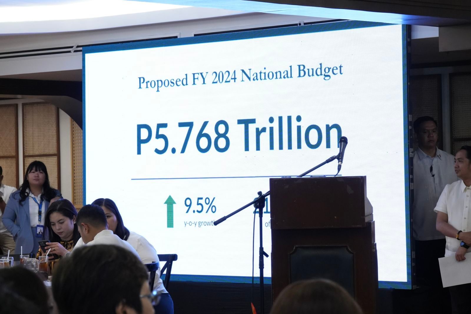 LIVESTREAM Marcos' economic team briefs House about proposed 2024 budget
