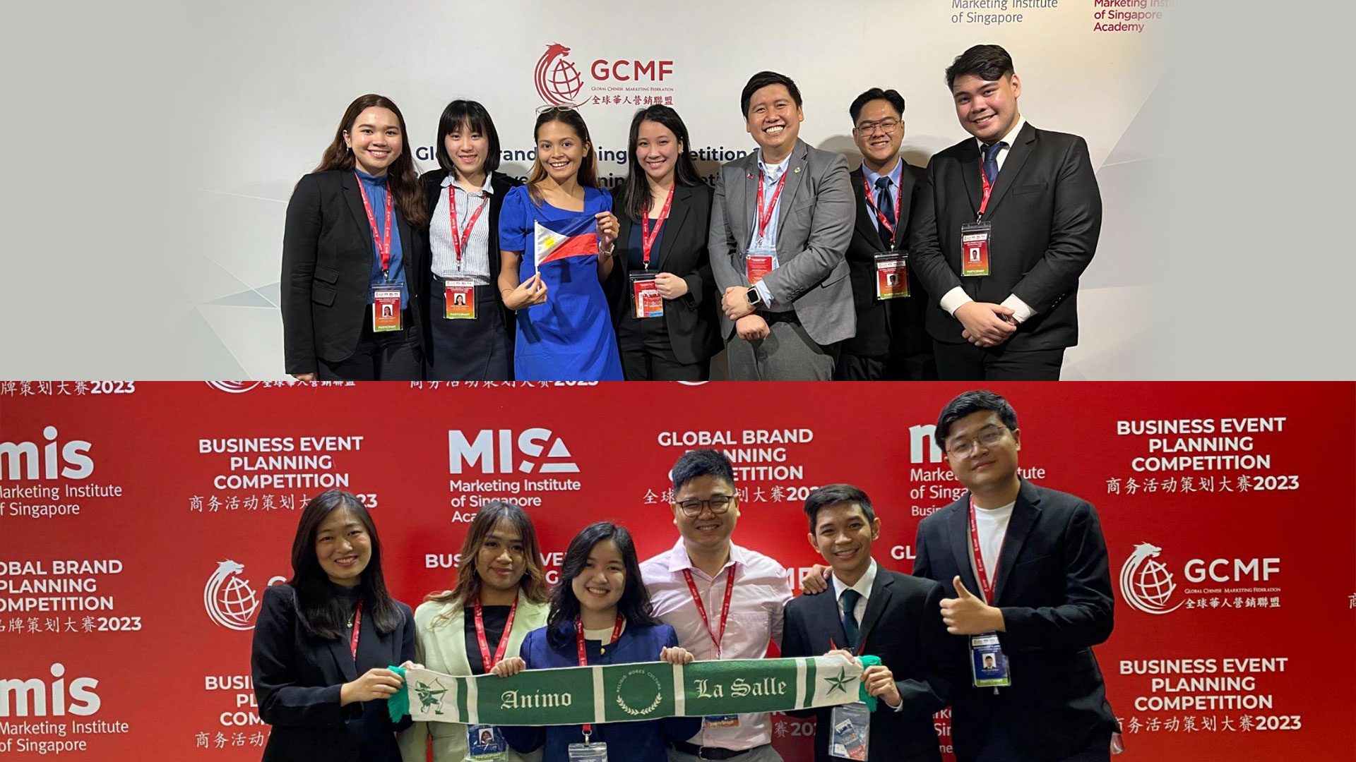 DLSU business students bag 2 gold awards in Singapore