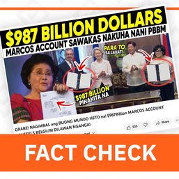 FACT CHECK: Walang Marcos account na ibinalik nang bumisita ang European Commission president
