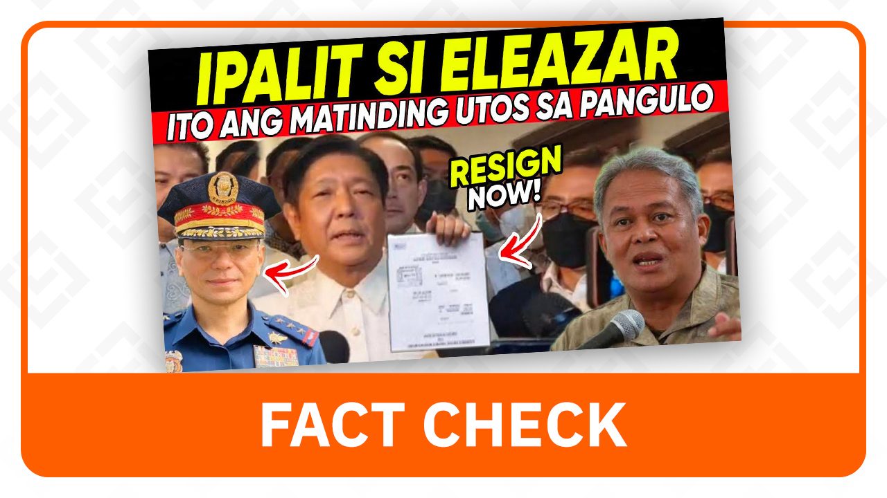 FACT CHECK: Gregorio Catapang Jr. is still BuCor chief