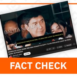 FACT CHECK: No statement from Tulfo on banning all products from China