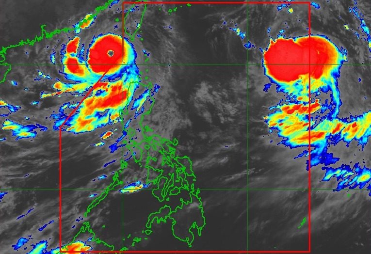Super Typhoon Goring out, Severe Tropical Storm Hanna in