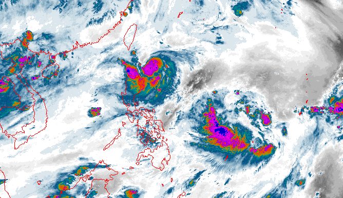 Signal No. 1 up in more areas as Tropical Storm Goring slightly intensifies